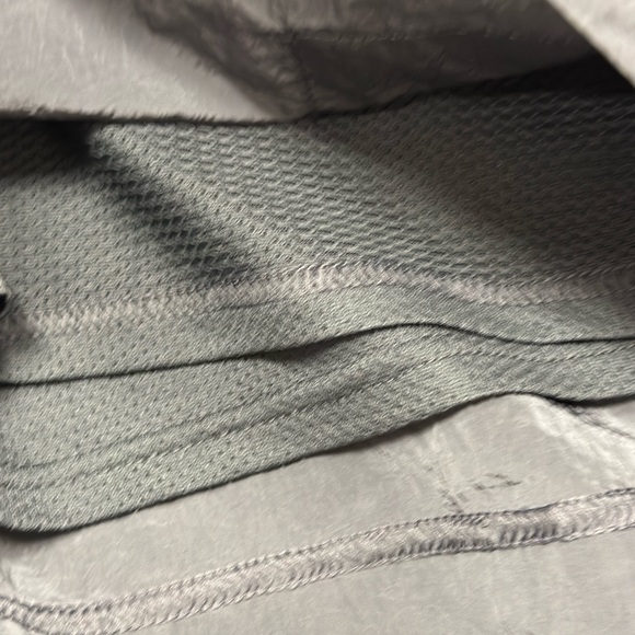 Fabletics Gray and Black Textured Shorts - Picture 9 of 11